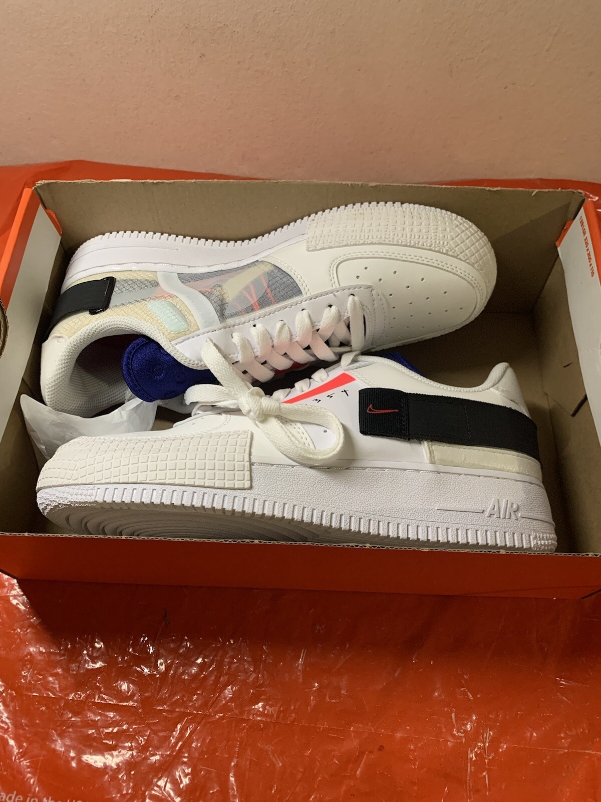 Nike Air Force 1 AF1 Type N.354 Summit White Shoes CI0054-100 Men's Size 7  | eBay