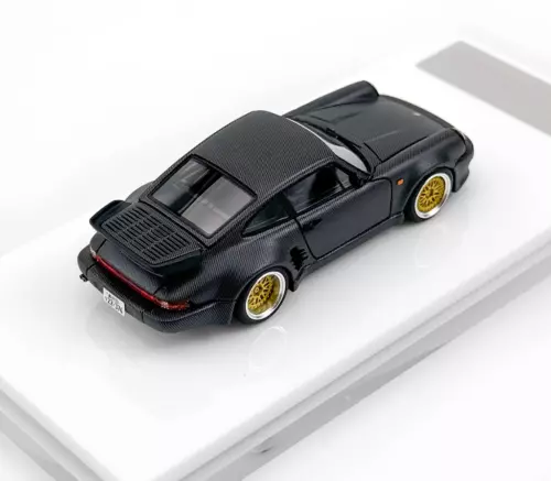 Coche de resina fundido a presión modelo deportivo Car's Lounge 1:64 Carbon Black Bird 930 - Imagen 8 de 9