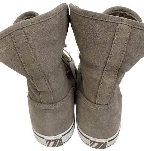 Botas Deportivas Ash High-Top Plegables Gamuza Piel Sintética Talla 8 Nuevas con Etiquetas Parte Superior Alta - Imagen 9 de 16