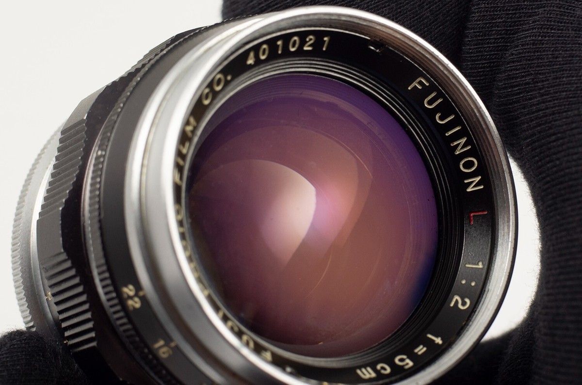 FUJINON L F/2 50mm 1:2 F=5cm m39 RF FULL FRAME LENS EXC + | eBay