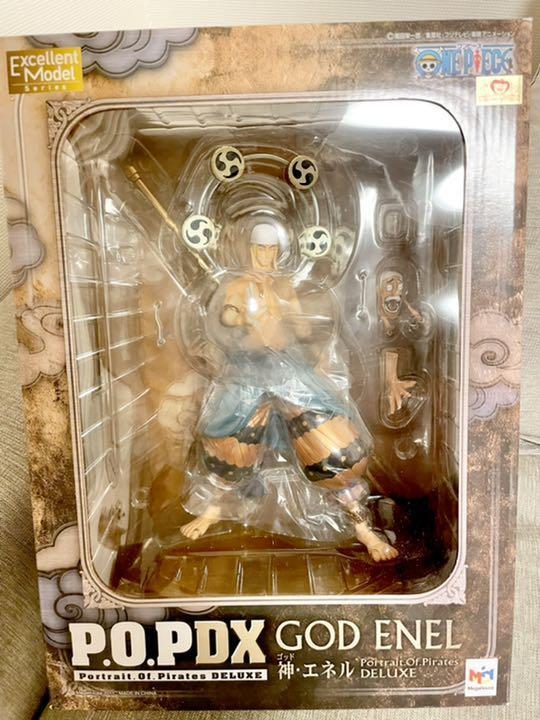 Portrait.Of.Pirates P.O.P エネル P.O.P Portrait Of Pirates NEO-DX One Piece God Eneru Enel Figure