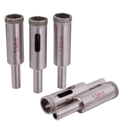 5Pcs 1/2'' 13mm Diamond Tile Hole Saw Drill Bits Masonry Tools for Stone Glass