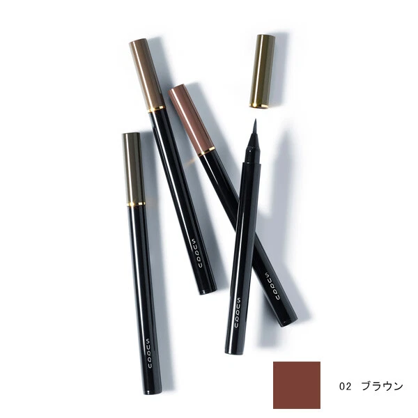 SUQQU Framing Eyebrow Liquid Pen Eye Brow Makeup 4 Shades Khaki Brown Camel Gray - Image 3 of 4