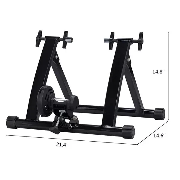 Fluid Exercise Bike Bicycle Indoor Trainer Riding Stand Resistance Stationary - Image 4 of 4
