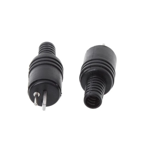 lot de 2 prises connecteur DIN pour enceinte haut parleur bornier a vis HP MALE - Picture 2 of 4