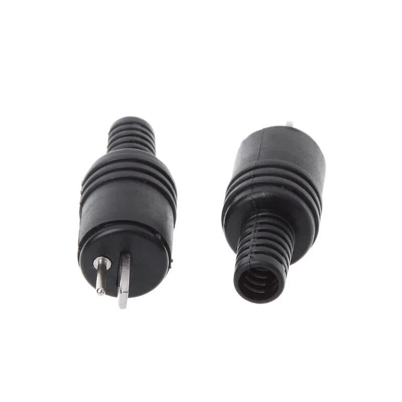 lot de 2 prises connecteur DIN pour enceinte haut parleur bornier a vis HP MALE - Photo 2/4