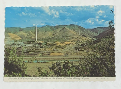 Coeur D' Allene Mining Region Postcard