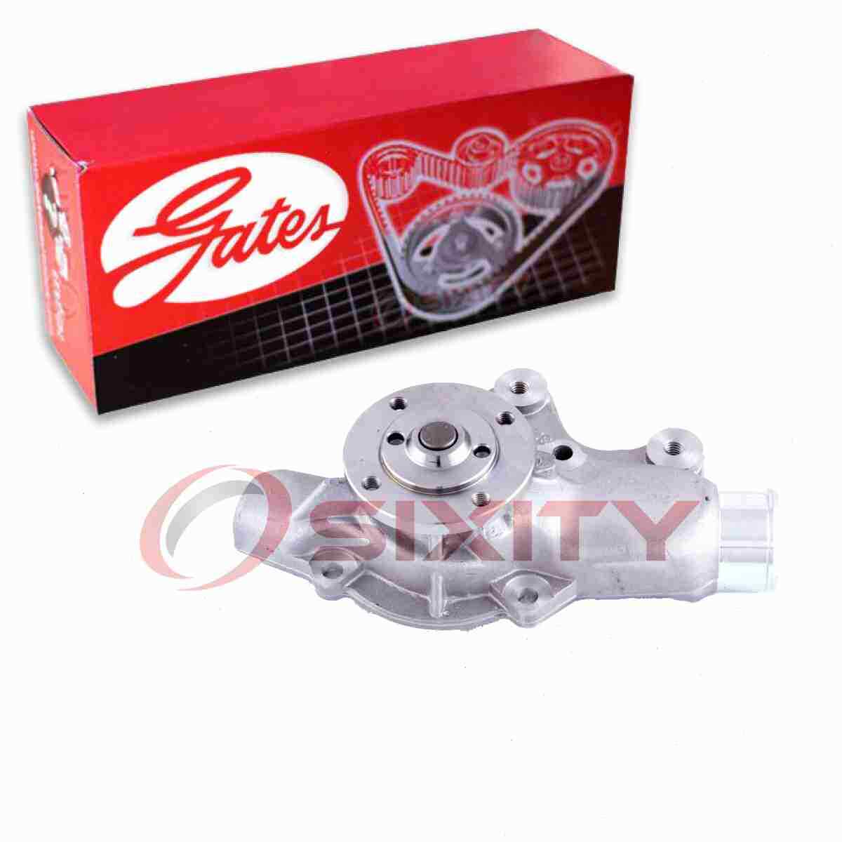 Gates Engine Water Pump for 1987-2001 Jeep Cherokee 4.0L L6 Coolant ed