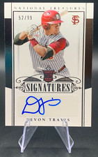 2015 Devon Travis RC /99 National Treasures Rookie Signatures Auto #233 Cards