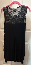 NEW Dressbarn Black Bodycon Dress Size 10