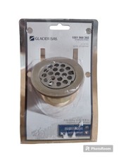 Glacier Bay Stainless Steel Junior Bar Sink Strainer, Fits Sinks Up To 3/8"