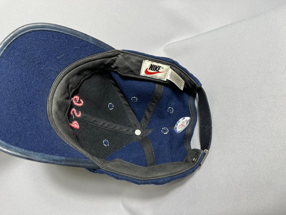 【超希少】90s NIKE キャップ パリサンジェルマン PSG ビンテージ Vintage 90's Nike PSG Paris Saint Garment Wool Soccer Hat Blue One