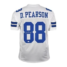 Drew Pearson Signed Pro-Edition White Jersey (JSA)