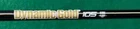 New True Temper DYNAMIC GOLD 105 S300 BLACK ONYX  Iron Shaft Set - WITH VSS