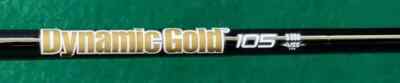 True Temper - DynamicGold105 ONYX BLACK S300 6本セット TRUE TEMPER DYNAMIC GOLD 105 BLACK ONYX IRON SHAFTS – Golf