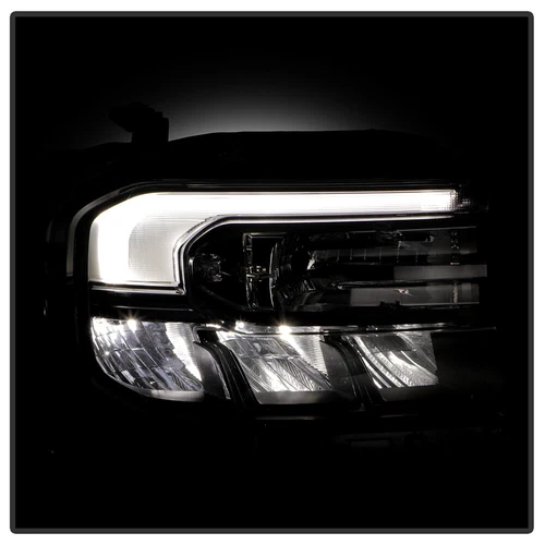 Para 2022 2023 2024 Ford Maverick Negro con Faro LED DRL Faro Pasajero - Imagen 10 de 12