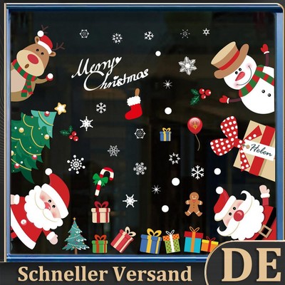 2Pcs Window Decorations Decorative Indoor Window Stickers for School Classroom D