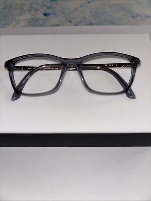 HELIUM EYEGLASSES FRAMES ONLY CRYSTAL NAVY LIGHT GOLD 53/16/145 BRAND NEW!!