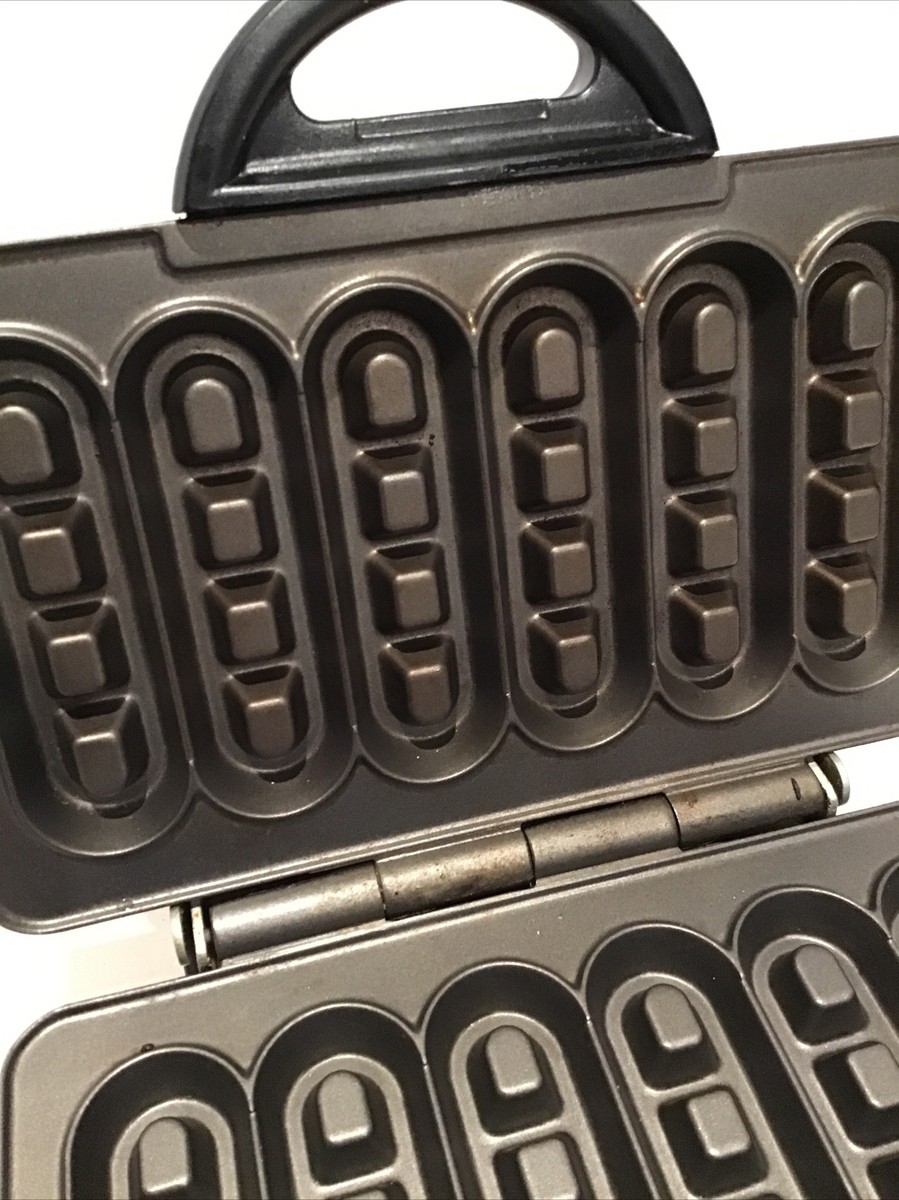 キッチン家電 Waring Belgian Waffler UNO Villaware Uno Electric Non-Stick Waffler Six-Stick Belgian