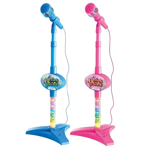 1Set Kids Microphone Stand Toy Portable Children's Karaoke Educational