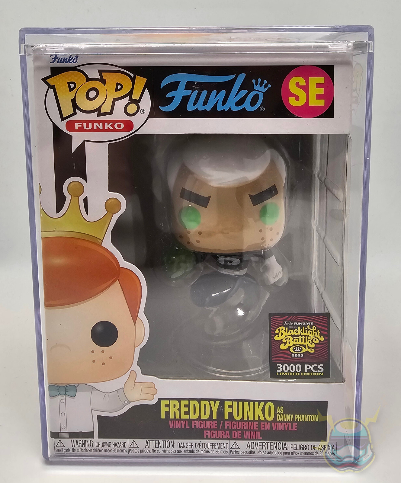 Funko Pop FREDDY FUNKO as DANNY PHANTOM SE 3000pcs Vinyl Figure Protector NEW