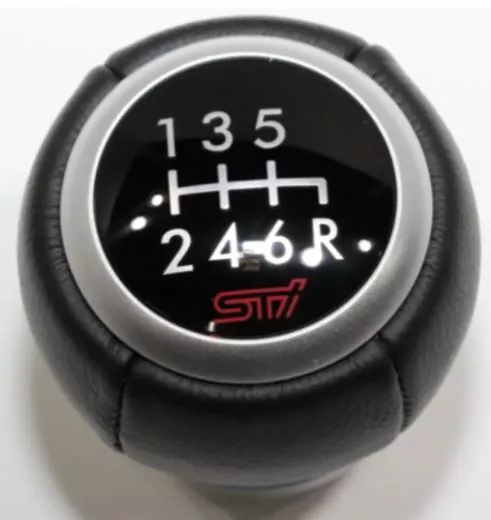 SUBARU Impreza WRX STI Leather Gear Shift Knob ST35022ST170 JDM