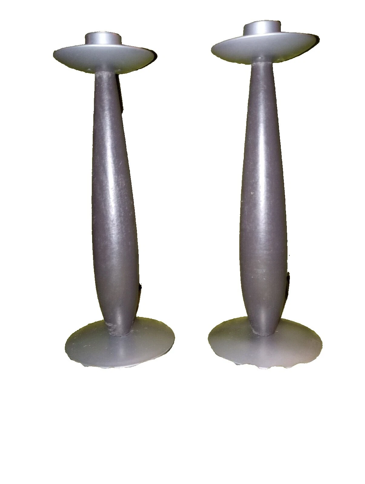 Candelabros Vela Art Deco de madera