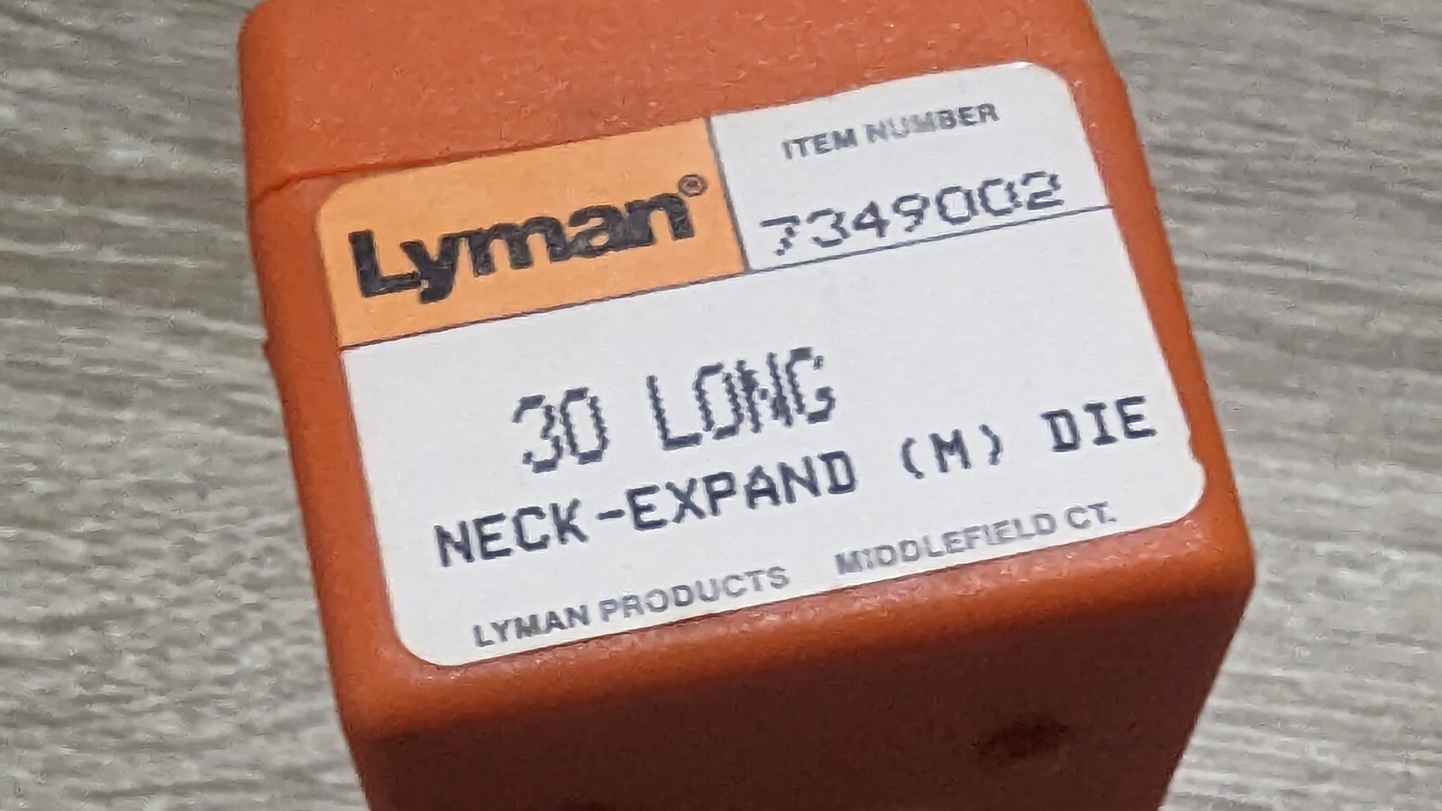 Lyman neck expanding (M) die, 30 long eBay