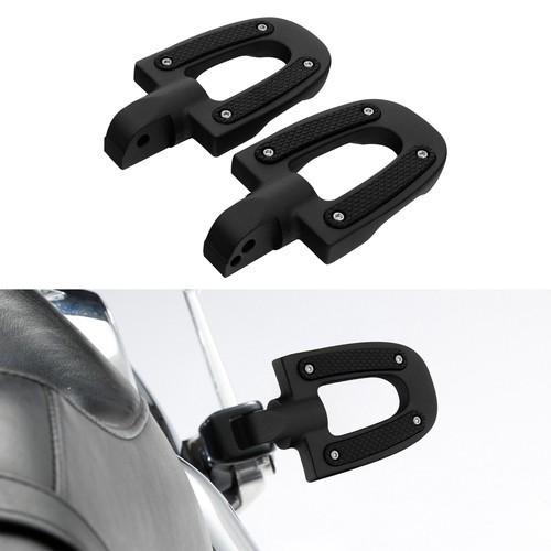 Rear Passenger Foot Pegs Footrest Fit For Harley Softail Fat Boy FLFB 18-24