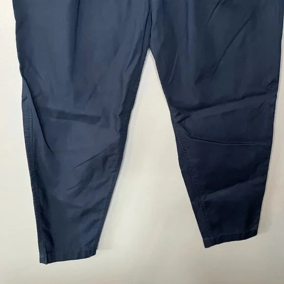 Pantalone COACH plissettato blu navy taglia 8