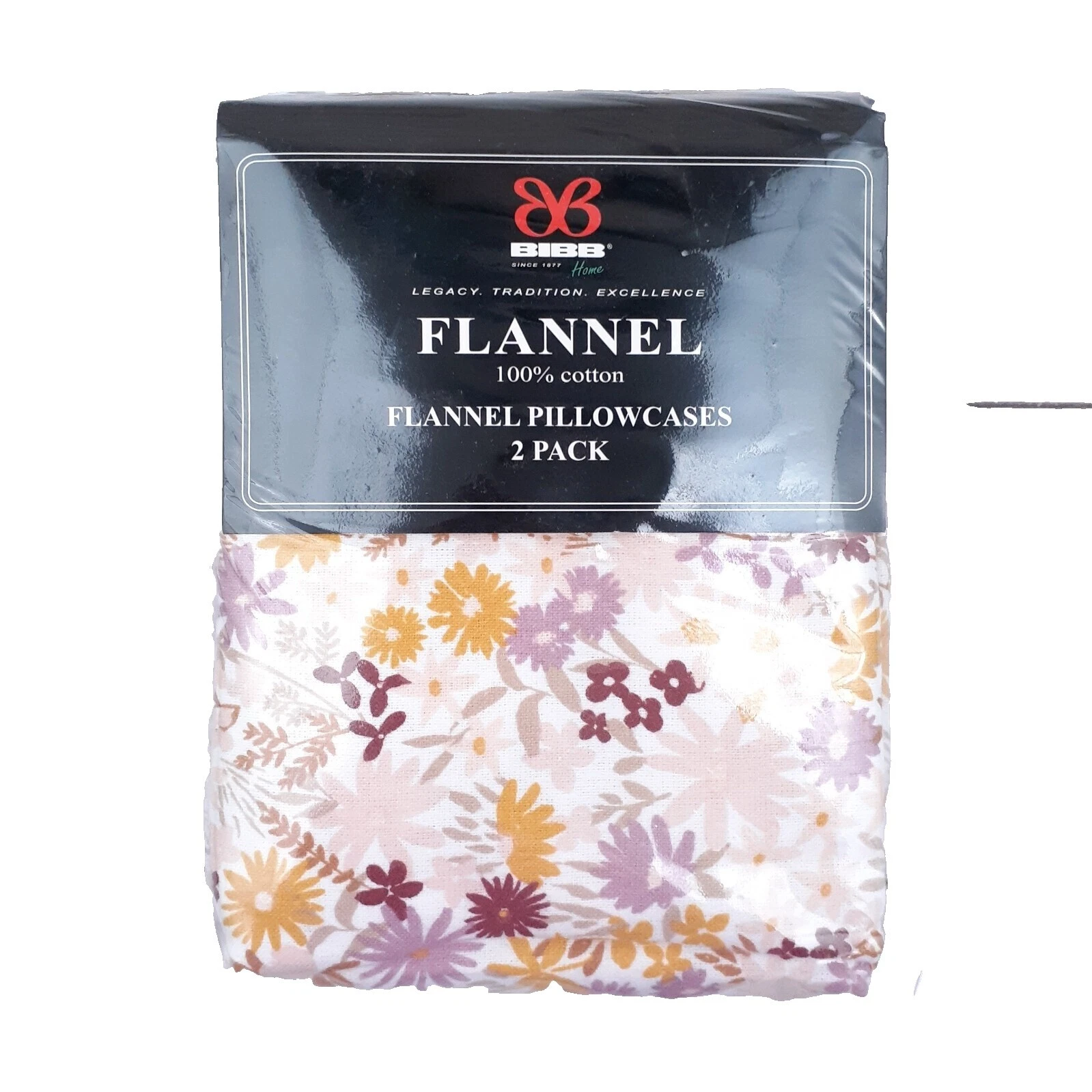 Flannel Floral Pillowcases