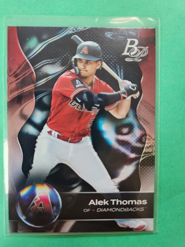 Alex Thomas 2023 Bowman Platinum Arizona Diamondbacks Baseball Card #17 - 第 1/2 張圖片