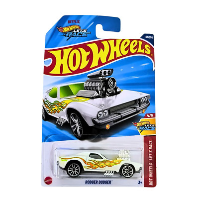 Hot Wheels Rodger Dodger - Netflix Let's Race! - Carded & Ready to