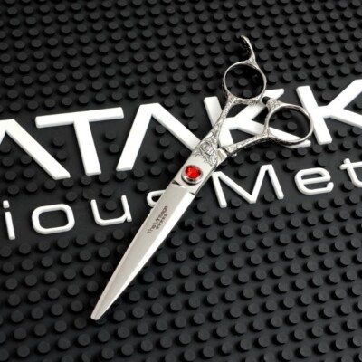 Matakki Rubin Vintage 6,5'' professionelle japanische Stahl Haarschneideschere