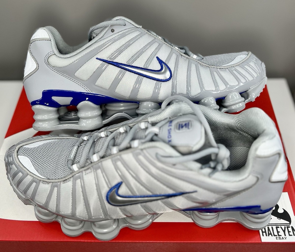 NEW Nike Shox TL 'Wolf Grey/Racer Blue' | Men Sizes 7.5 - 15