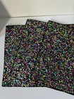 3 x Sequin Rectangle Place Mats Sparkly Christmas