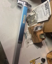 Von Duperin 9975 Mortise Lock Exit Devise For 36” Door Keyed 6pin Cylinder New