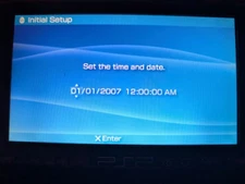 Sony PSP-1001 Playstation Portable Black Console TESTED Read Needs Charger