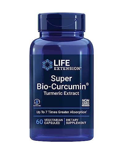 Life Extension Super Bio-Curcumin Kurkuma Extrakt - 60 vegetarische Kapseln - Bild 1 von 10