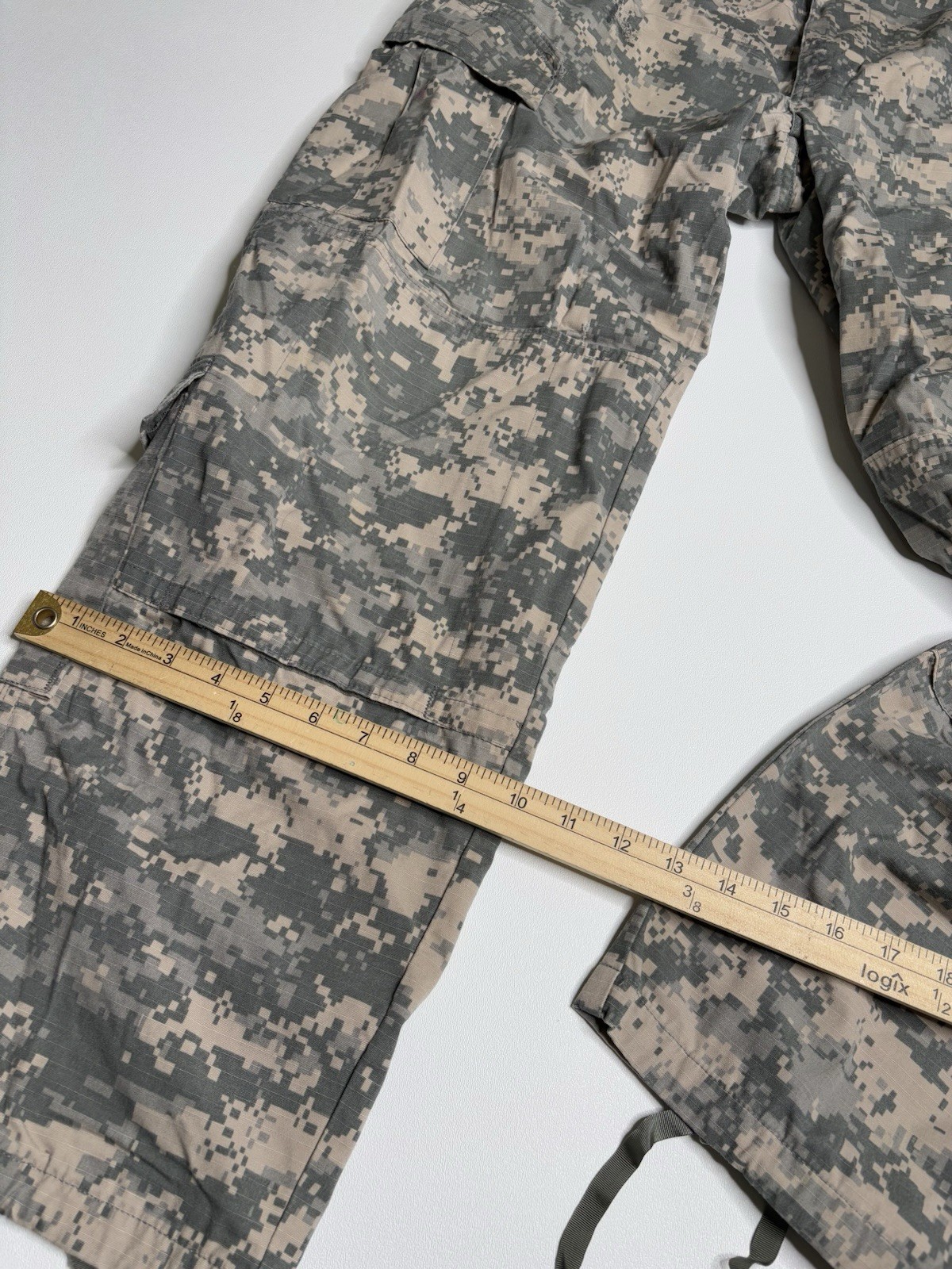 US Army Camp Combat Uniform Cargo Utility Trouser Pants Mens Size 37 x 31