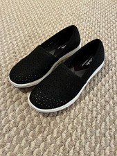 Clarks Breeze Emily Loafer Women's Size 6 Black Slip-On Comfort Dress Shoe New