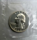 1960 Washington Silver Mint Proof Quarter  90% silver SEALED