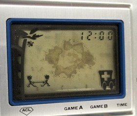 Nintendo Game & Watch RC-04 Fire Handheld Console Used