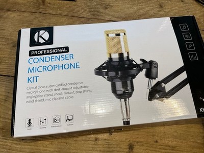 Kinsman Kondensator Mikrofon Set verpackt geöffnet nie benutzt