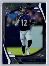 2021 Panini Absolute #113 Rashod Bateman Green