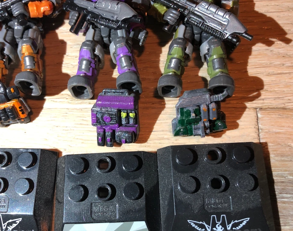 Halo Mega Construx Fireteam Raven With Custom Backpacks - Image 3 of 3