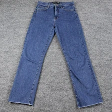 Veronica Beard Jeans 29 Ryleigh Slim Straight High Rise Blue Casual College Work