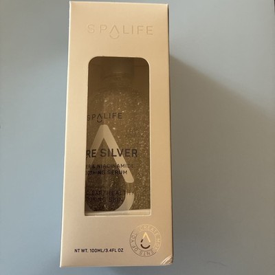 Spa Life Pure Silver Collagen Infused Nourishing Serum 3.7 fl New Sealed
