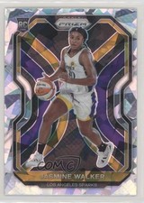 2021 Panini Prizm WNBA Ice Prizm Jasmine Walker #95 0q5k