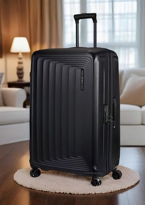 SAMSONITE Hartschalen-Trolley NUON 81 cm EXP Matt Graphite 4 Rollen Koffer TSA